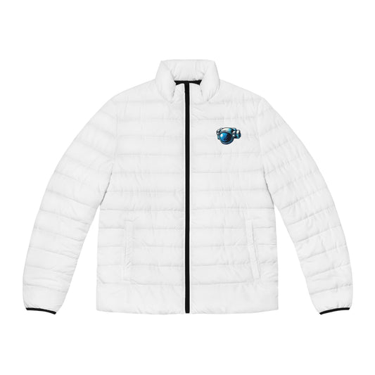 TOKE Moon Man Helmet White Puffer Jacket