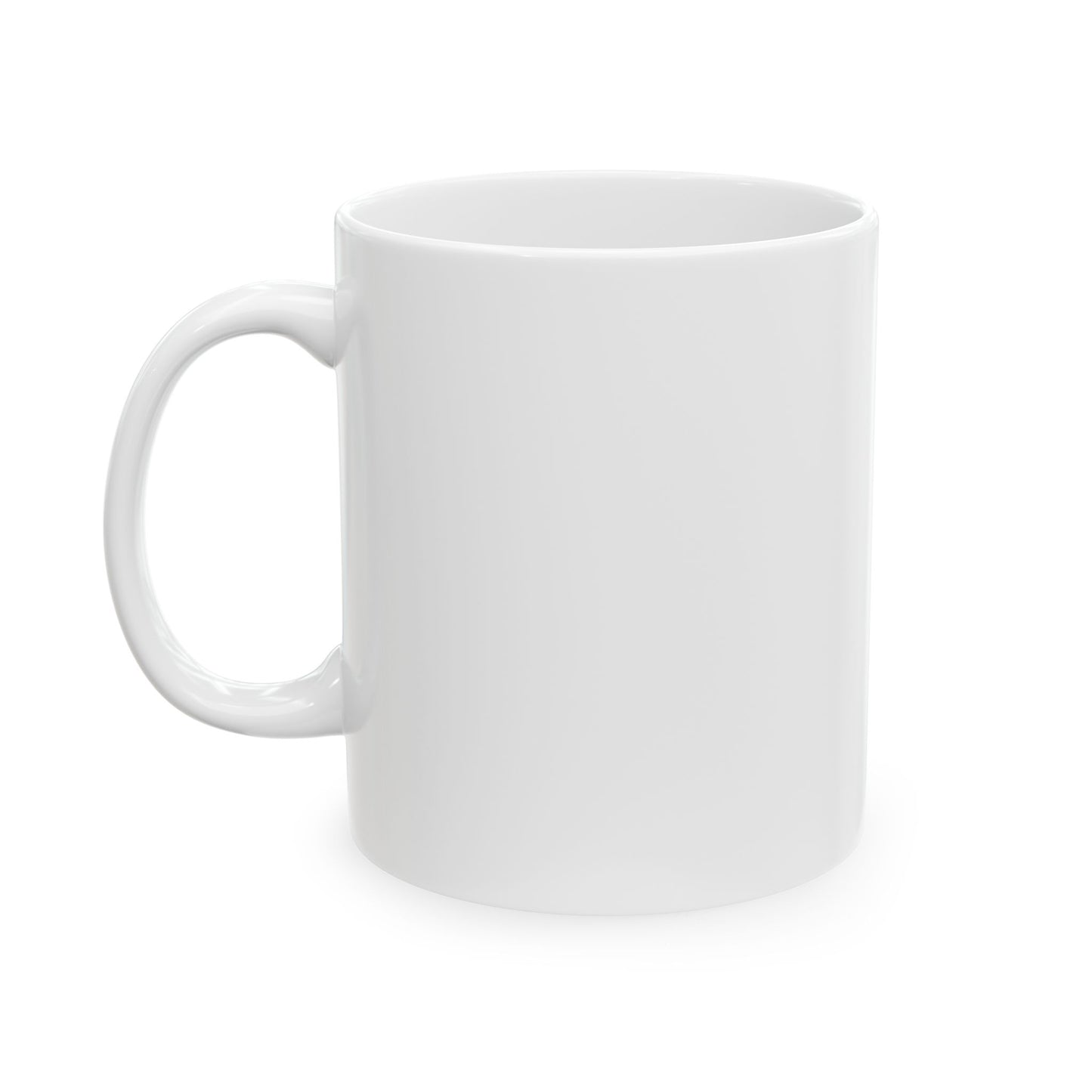 TOKE White Ceramic Mug, (11oz, 15oz)