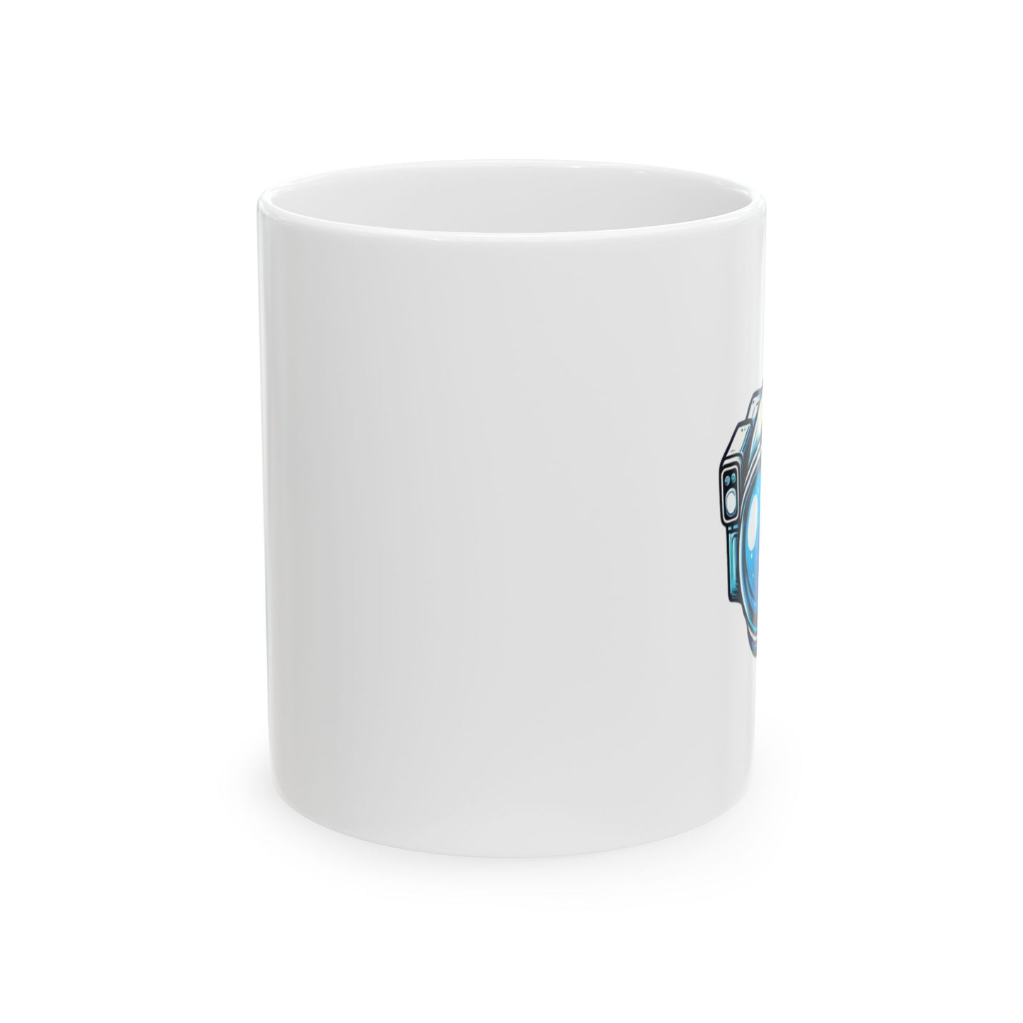 TOKE White Ceramic Mug, (11oz, 15oz)