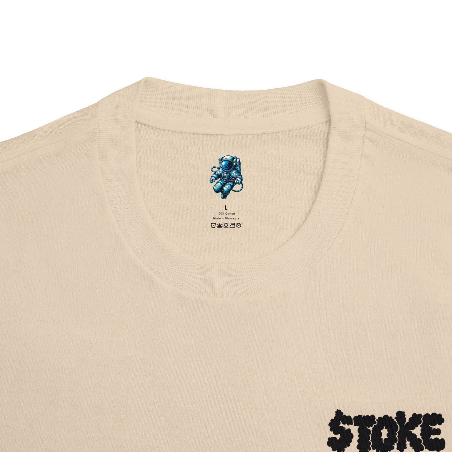 TOKE Smoke Logo W/ Moon Man Unisex Classic Tee